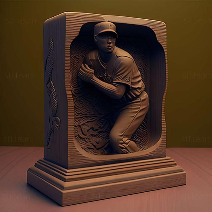 3D model Major League Baseball 2K6 game (STL)